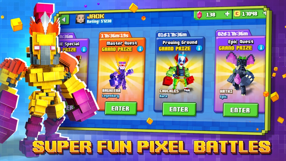 #5. Super Pixel Heroes (iOS) 来自: Reliance Games
