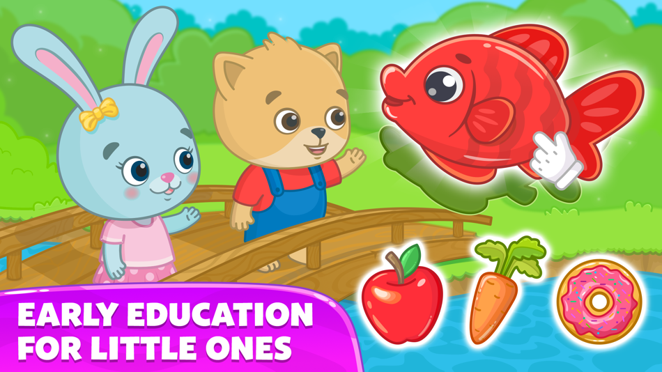 Kids learning games & stories - 1.38 - (iOS)