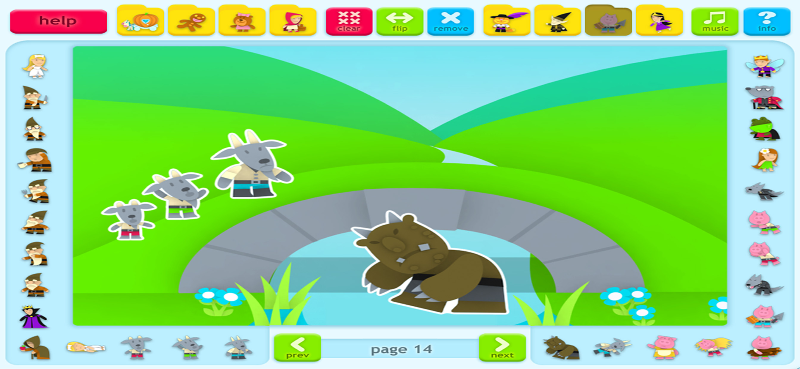 Fairy Tales Sticker Book screenshot 7