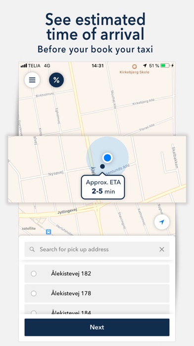 How to cancel & delete Taxa 4x35 (Taxi booking) from iphone & ipad 1