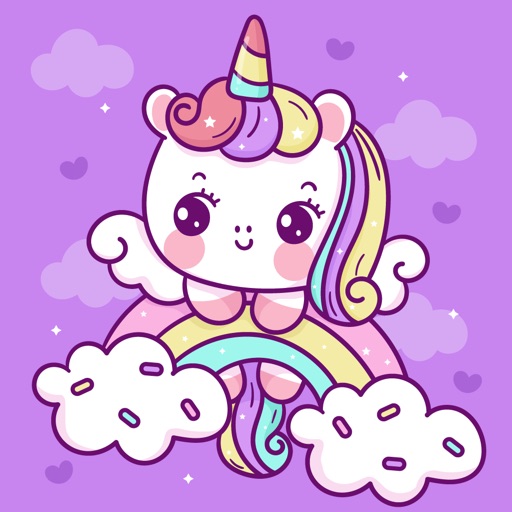 Rainbow Horse Emojis icon