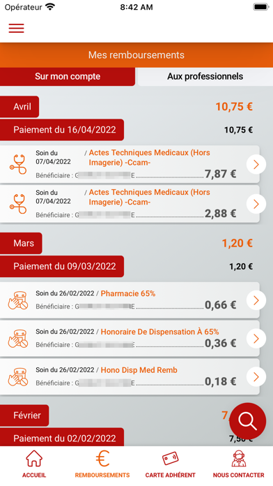 France Mutuelle Screenshot