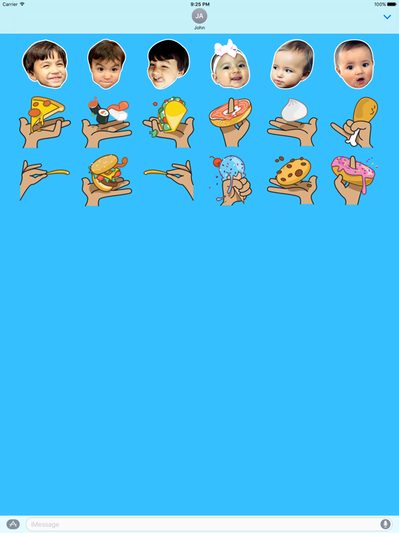 Screenshot #6 pour foodbabyny Stickers