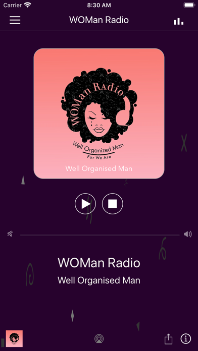 WOMan Radio Screenshot