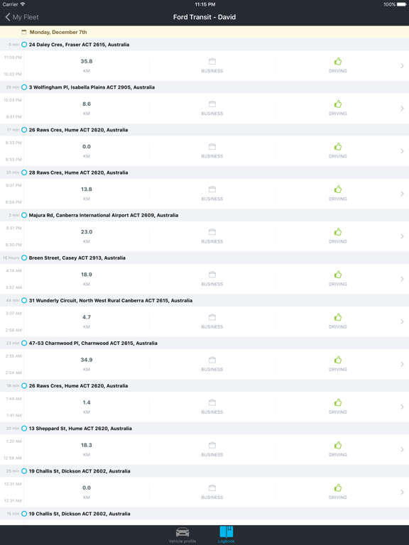 Screenshot #6 pour Fleetlog