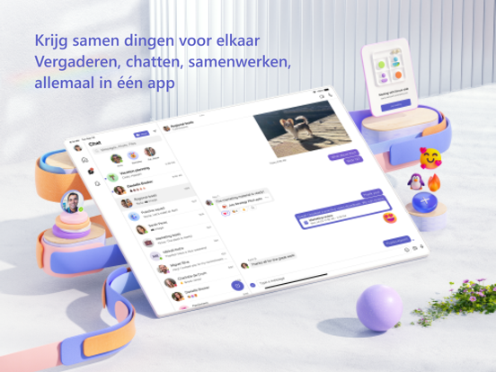 Microsoft Teams iPad app afbeelding 1