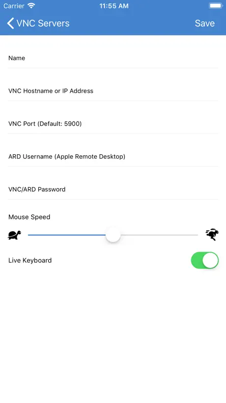 VMouse - VNC Remote Mouse