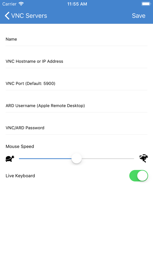 #5. VMouse - VNC Remote Mouse (iOS) 由: Wilson Lei