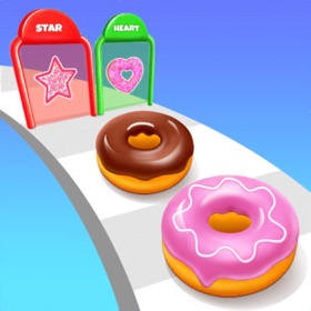 Snímky obrazovky (5) Donut Stack Run: Donut Games