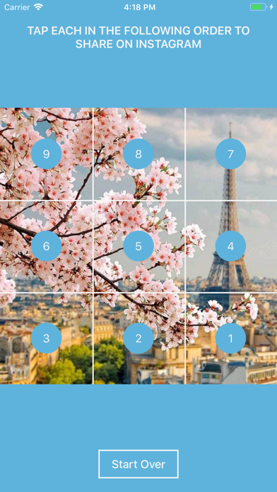 Screenshot #2 pour Grids for Instagram - 9 photos