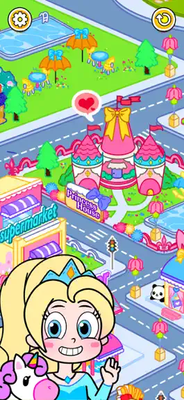 Game screenshot Princess Life Doll House Games mod apk