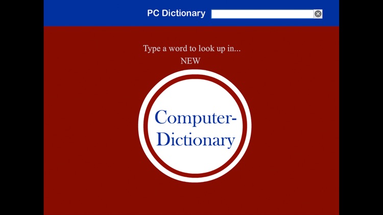 Computer Dictionary - PC Users