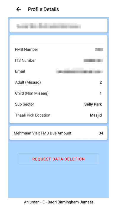 Anjuman-e-Badri (Birmingham) Screenshot