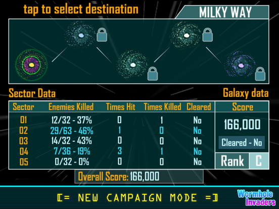 Screenshot #5 pour Wormhole Invaders :Shoot'em up