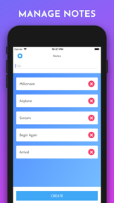 Word Counter & Notes screenshot