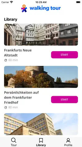 Game screenshot Walking Tour apk