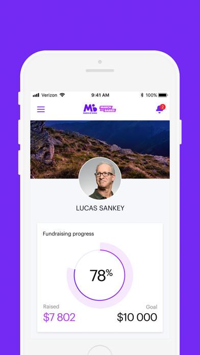 March for Babies for iPhone Screenshot