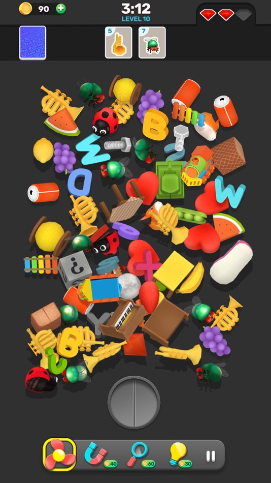 #5. Find 3D ™ - Match 3D Items (iOS) Bởi: Boombox Games LTD