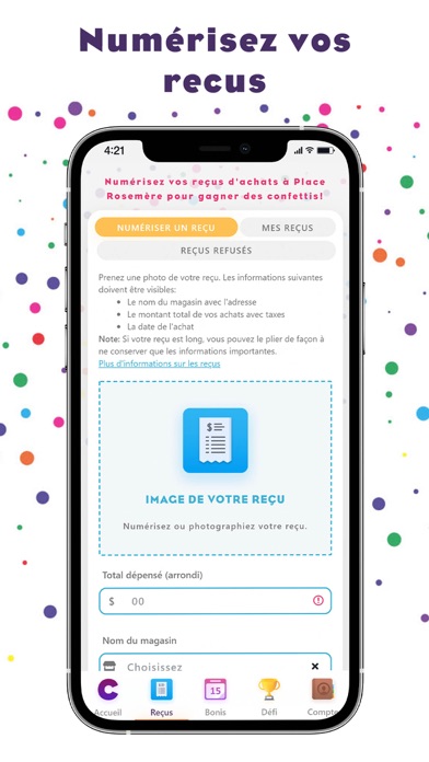 Place Rosemère Confetti Screenshot