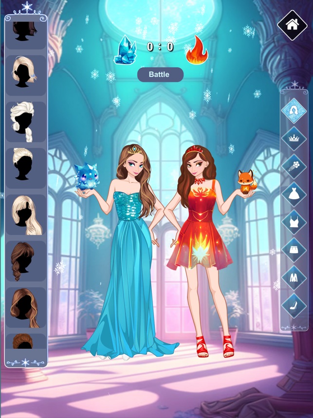 Vestir Princesa do Gelo - Jogos para Meninas::Appstore for  Android