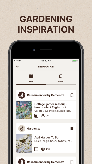 GARDENIZE Plant Care Gardening Screenshot