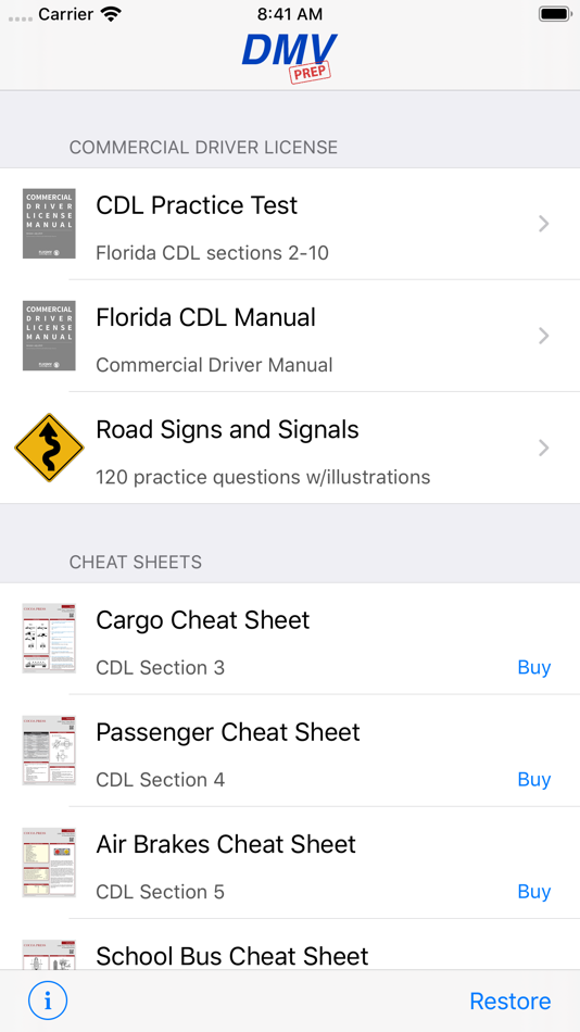 Florida CDL Test Prep - 6.0 - (iOS)