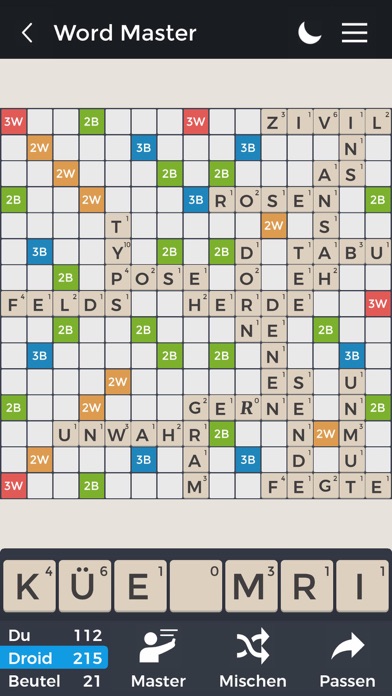 Word Master Pro Spiel-Screenshot