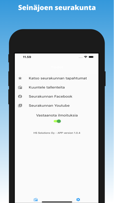Seinäjoen seurakunta Screenshot