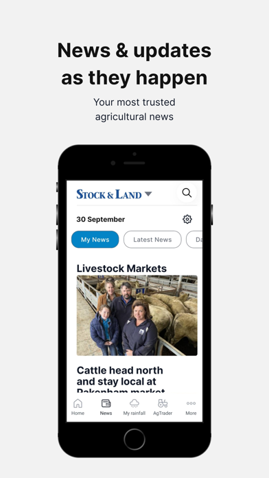 Stock & Land: News & Livestock Screenshot