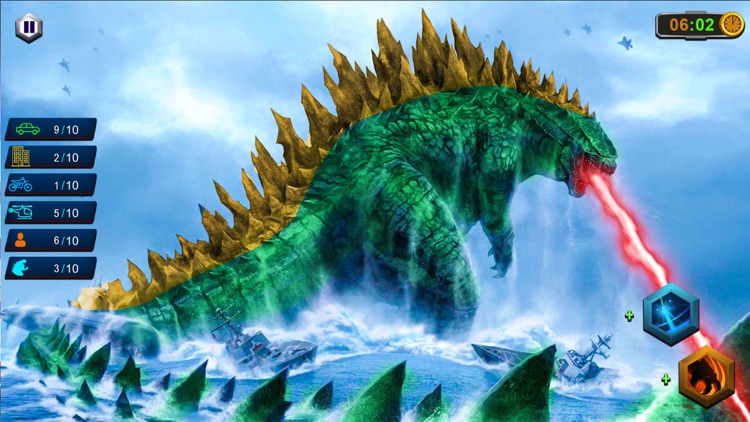 Monster City: Destruction Game