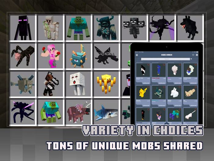 Mobs Maker for Minecraft