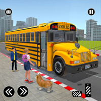 City School Coach Bus Drive 3D