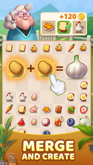 Chef Merge - Fun Match Puzzle Screenshot