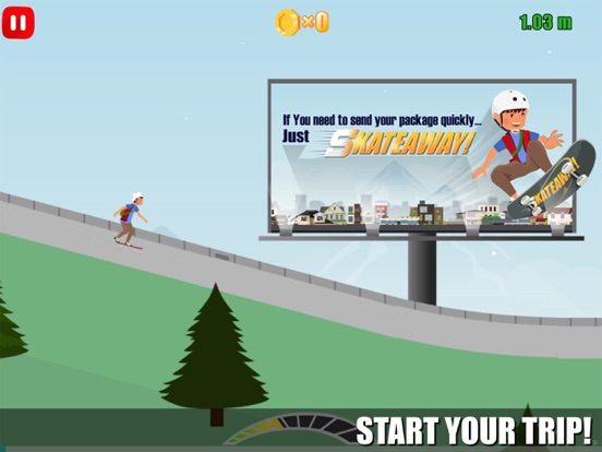 Skateaway! iPad screenshot
