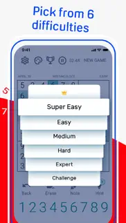 sudoku - best number puzzles iphone screenshot 4