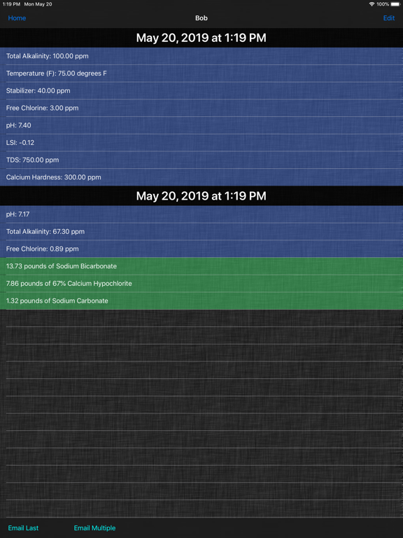 Pool Doctor iPad screenshot 4 - Utilities app