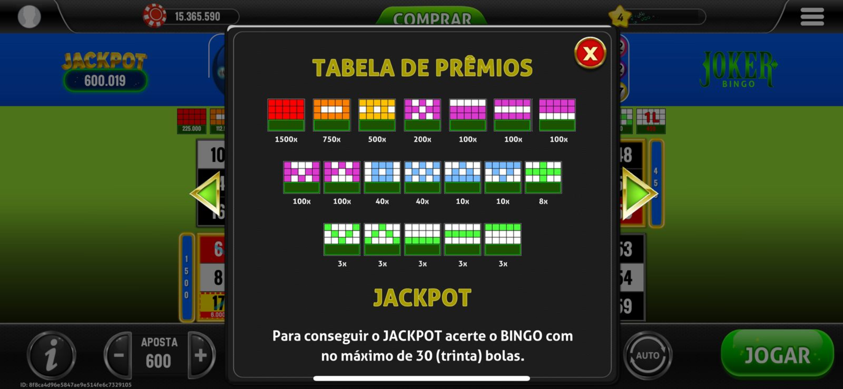 Joker Bingo