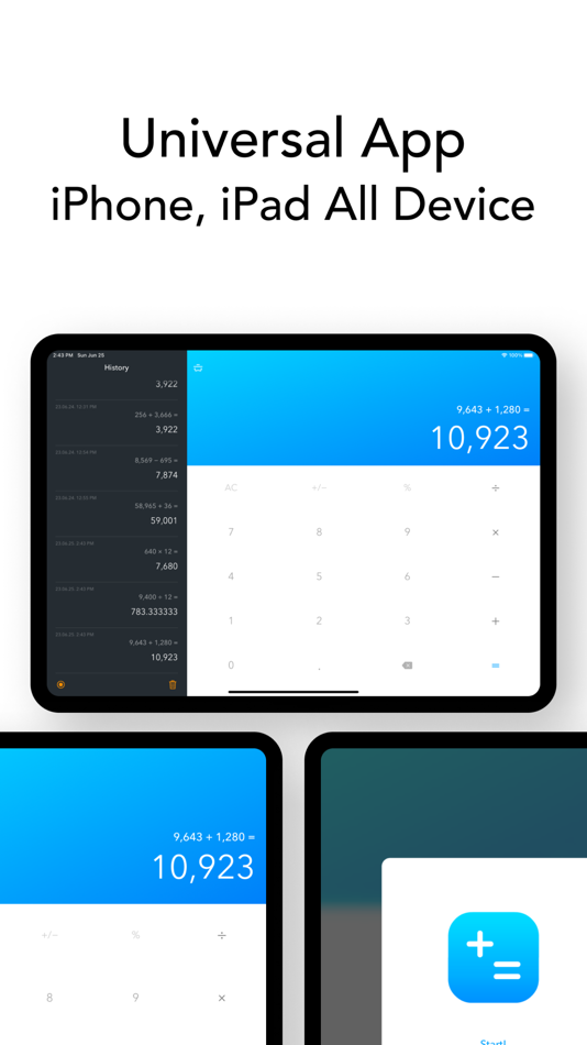 #4. Basic Calculator - (iOS) 由: SuperDG Inc.