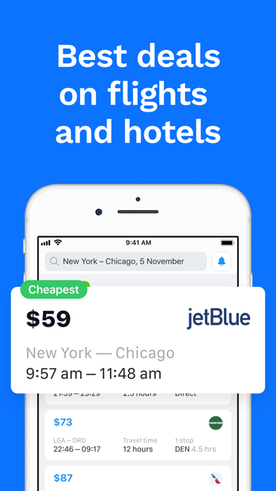 Cheap flights - WayAway Screenshot