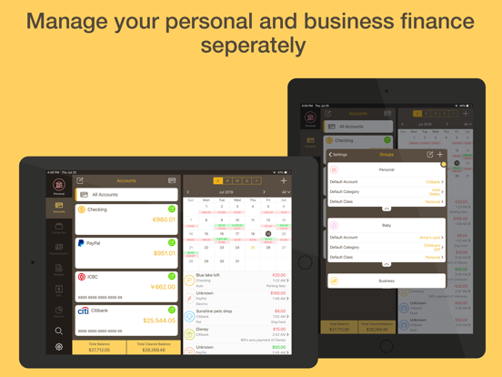 Screenshot #4 pour Money Monitor Pro