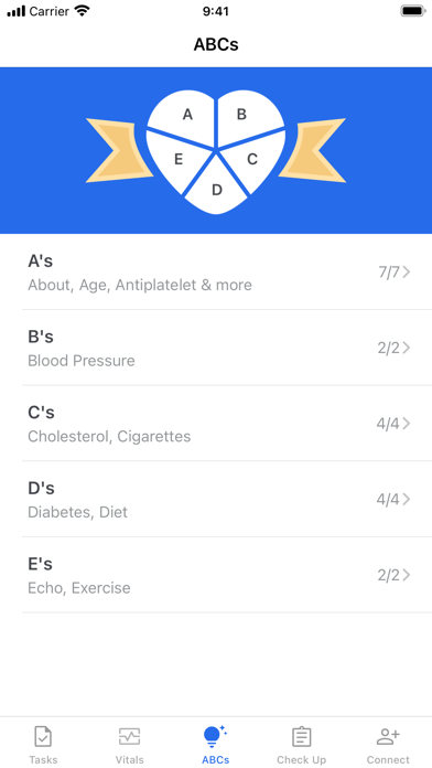 Corrie Health Screenshot