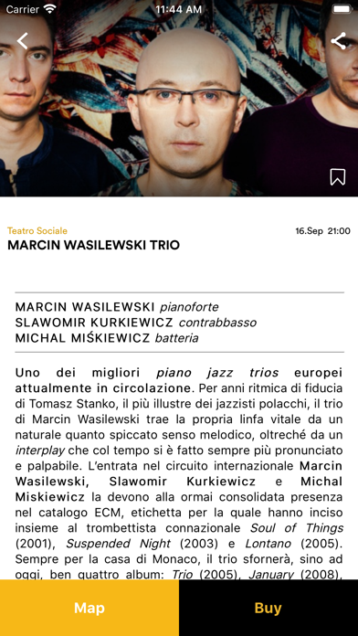 Screenshot #2 pour Bergamo Jazz Festival