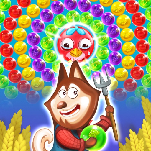 Bubble Shooter - Farm Pop Game Icon