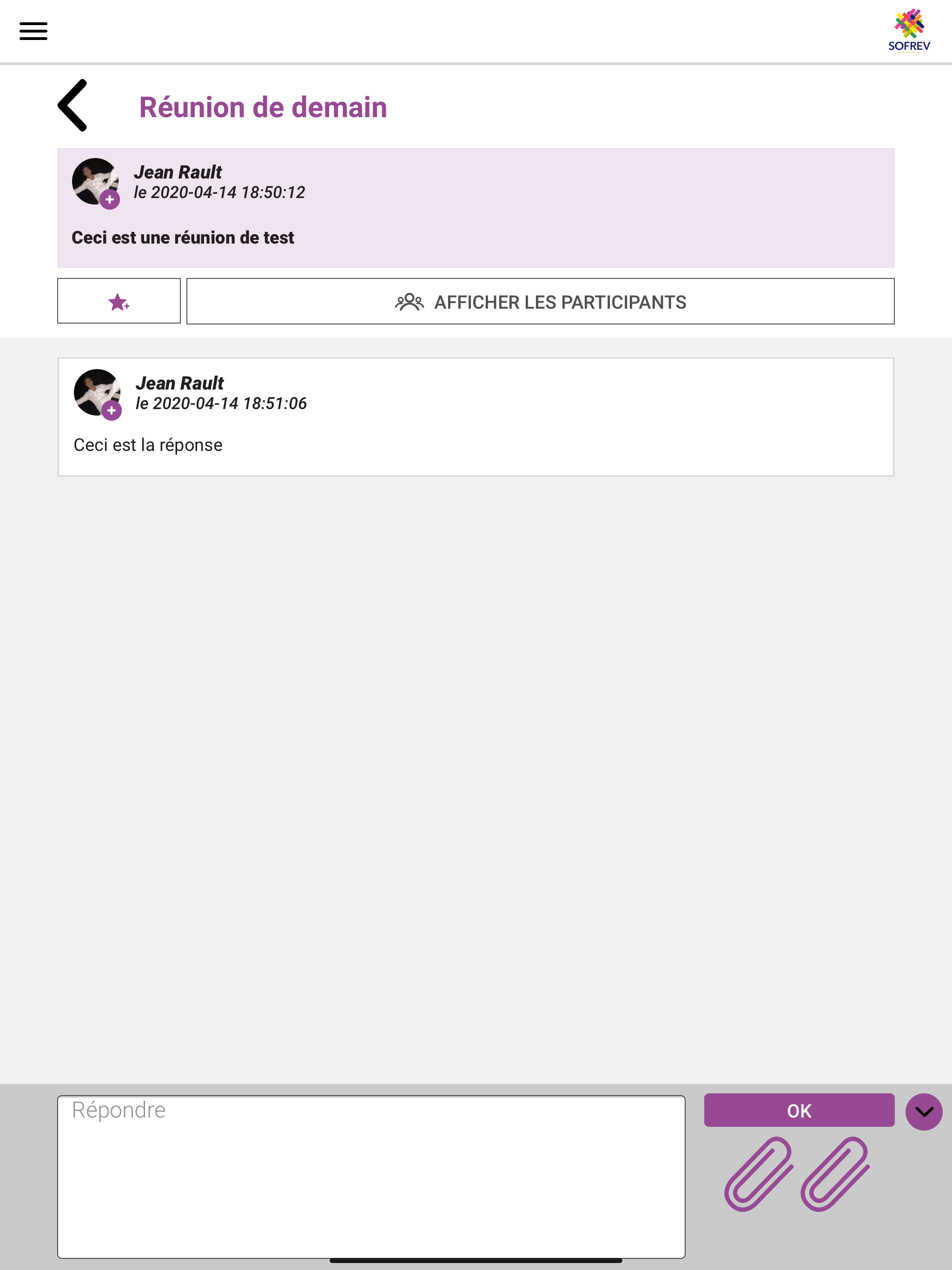 SOFREV App. Collaborative screenshot 10