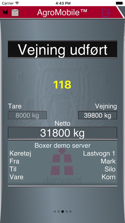 Danvægt AgroMobile™ screenshot-3