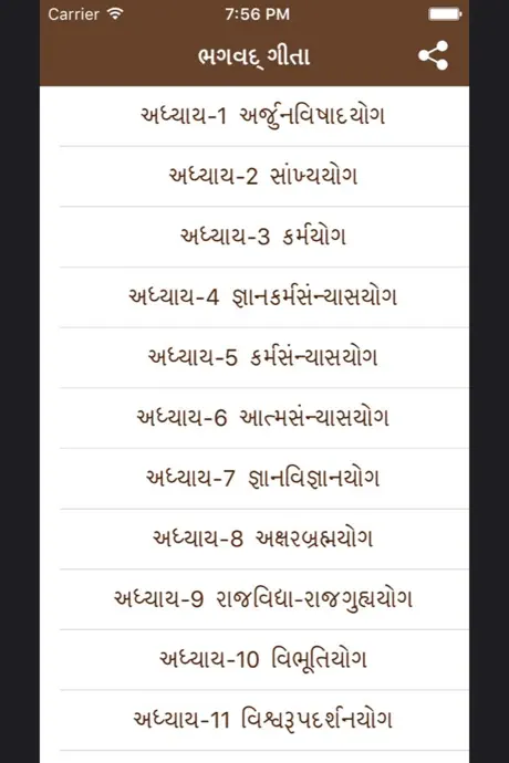 Bhagavad Gita In Gujarati .