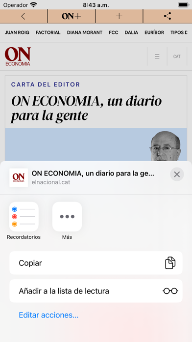 ON ECONOMIA Screenshot