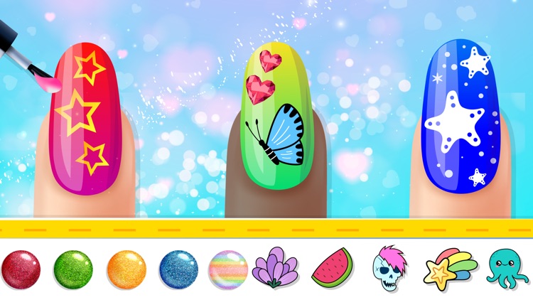 Nail Salon game for girls screenshot-3
