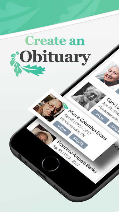 MyObits: Obituary Listings Screenshot