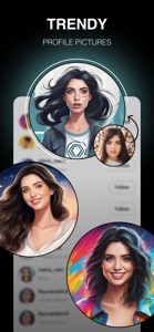 New Profile Pic Avatar Maker screenshot #3 for iPhone